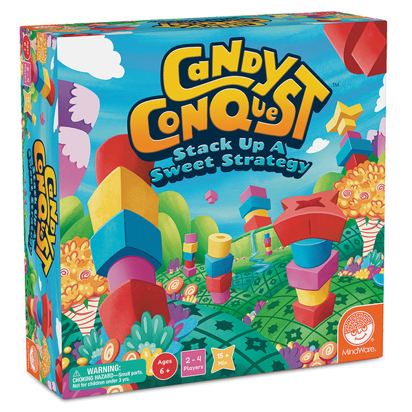 MindWare Candy Conquest board game box for ages 6+
