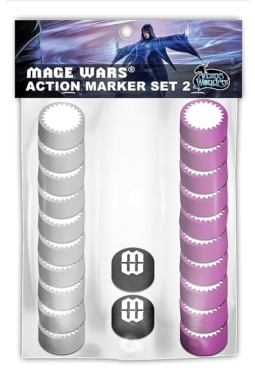 Mage Wars Action Marker Set 2 (Preorder)