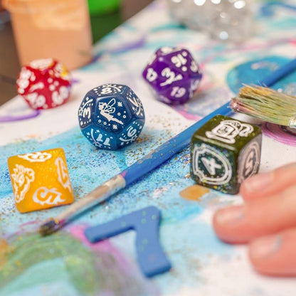 Q Workshop - My Very First Dice Set - Fairy Dust - Dice Set 7 - Good Games