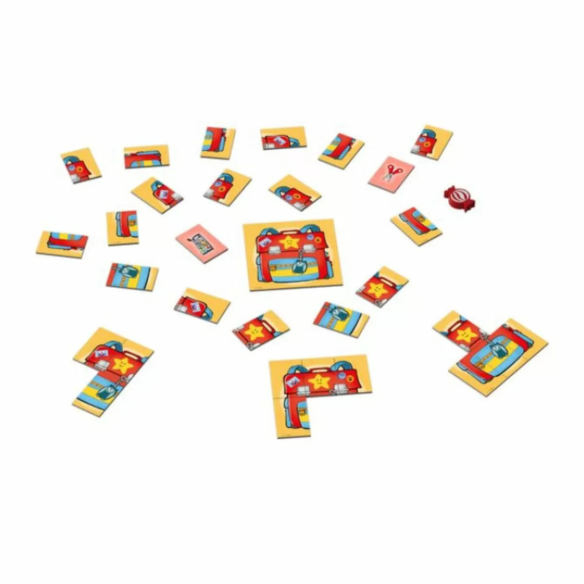 My Backpack Memory Game - Mein Schulranzen Memo