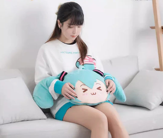 Hatsune Miku Reversible Pillow/Blanket