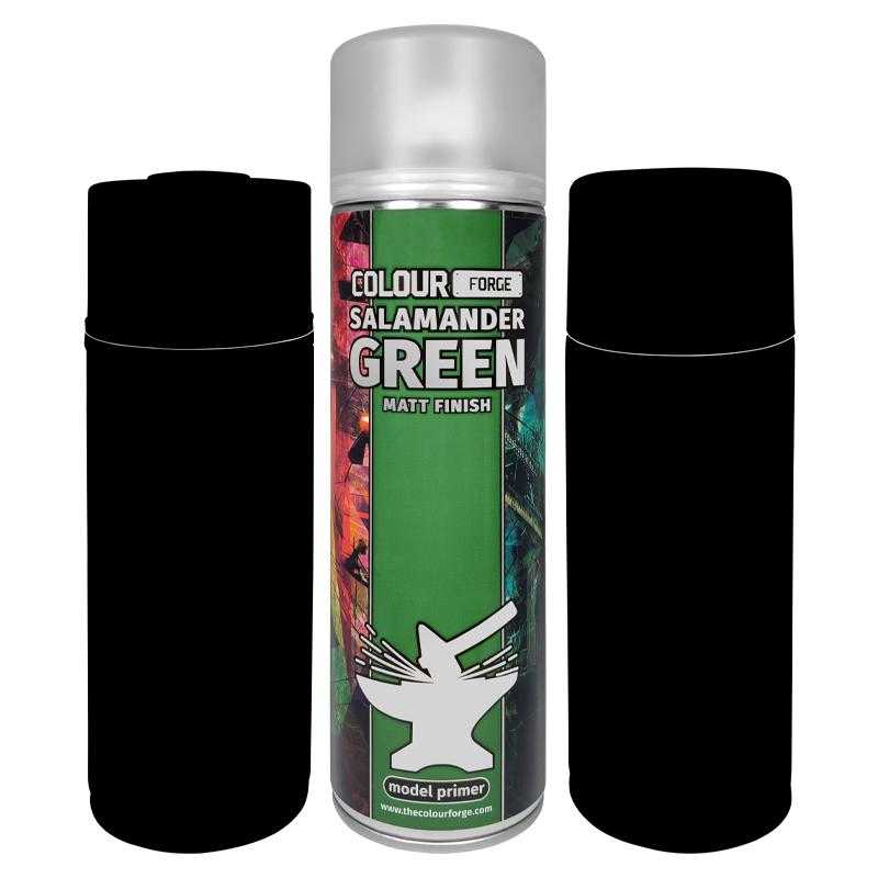 Colour Forge - Aerosol Spray Primer - Salamander Green 500ml - 233236 - Good Games