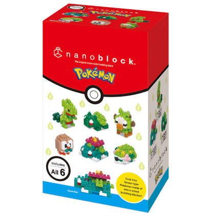 Nanoblocks Mini Pokemon Box - Grass Type - Good Games