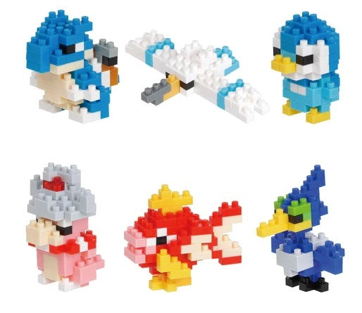 Nanoblocks Mini Pokemon Box - Water Type - Good Games