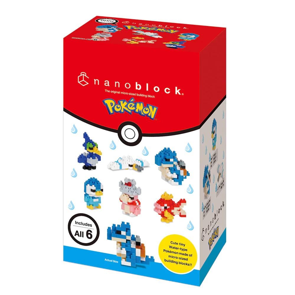 Nanoblocks Mini Pokemon Box - Water Type - Good Games