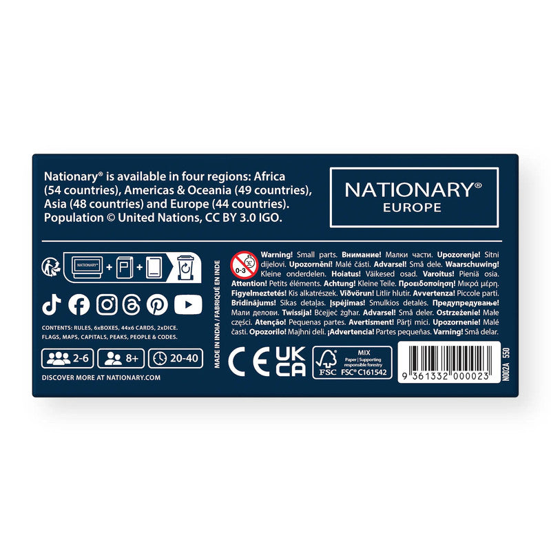 Nationary Europe (English Edition) - Good Games