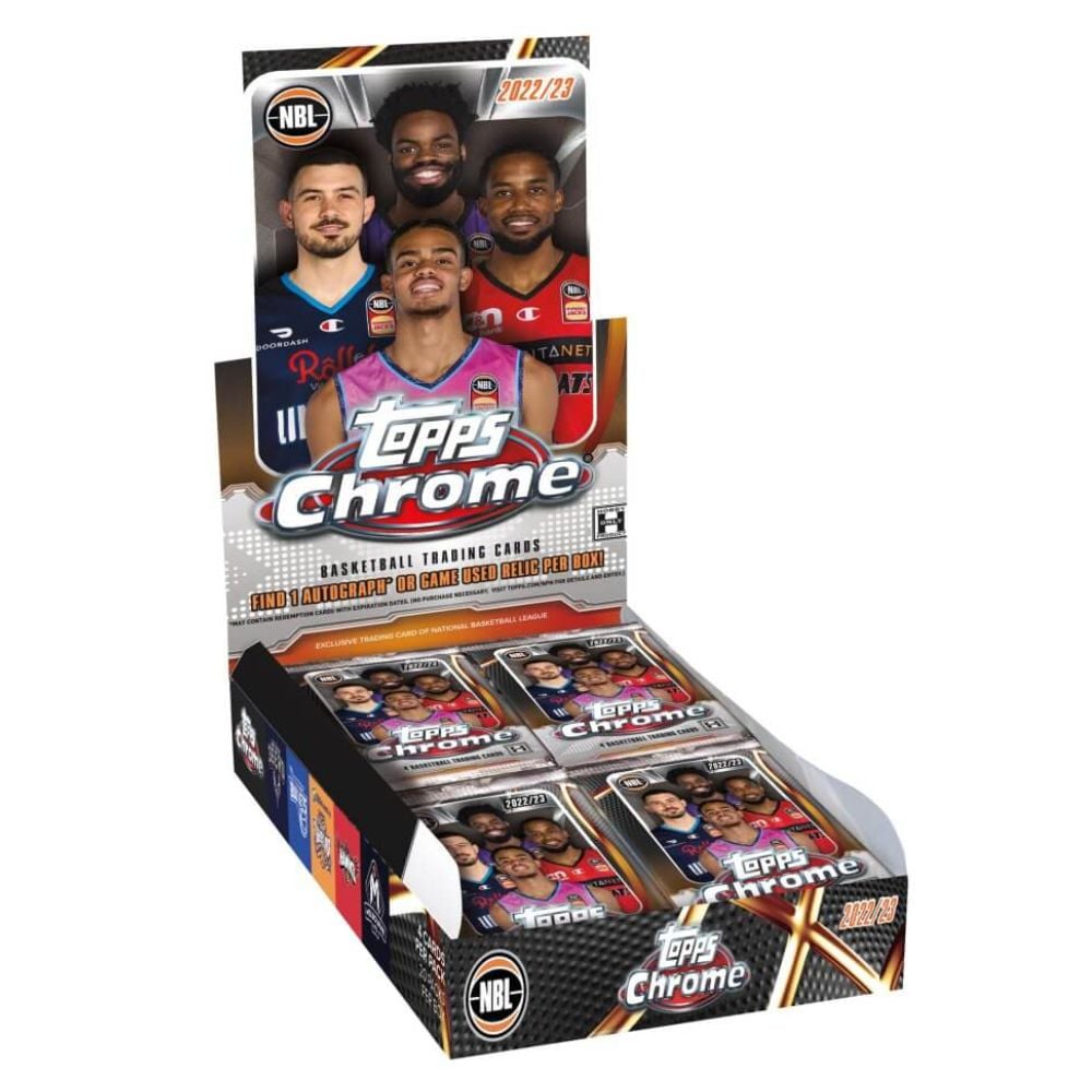 2023 NBL Basketball Cards - Chrome Booster Box - Good Games