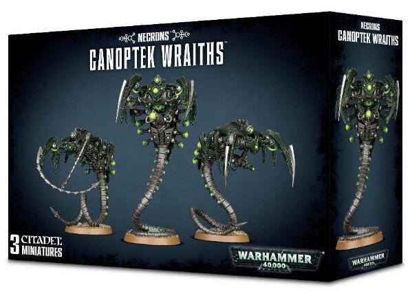 Necrons Canoptek Wraiths 2020 - Good Games