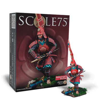 Scale 75 Middle Age Nobunaga Warrior Figure 75mm - Good Games