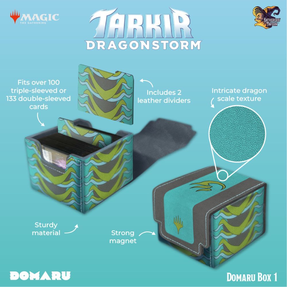 Gatherers Tavern - Tarkir Dragonstorm - Domaru Box (Preorder) - Good Games