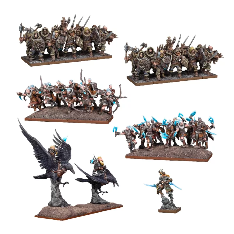 Kings of War Northern Alliance Army perspective view
