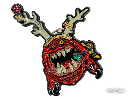 Warhammer 40000: Novelty Gobbo & Squig Bauble with Pin Badge - Good Games