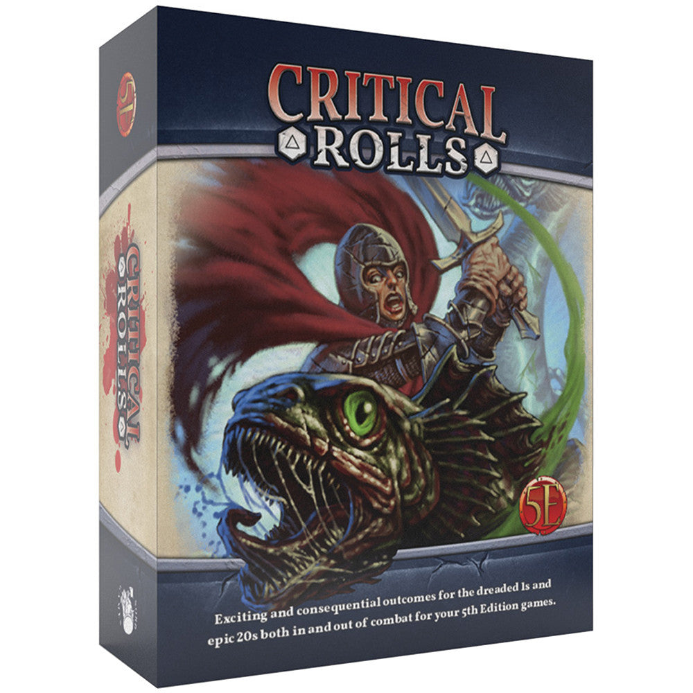 Game Masters Toolbox - Critical Rolls Box Set - Good Games