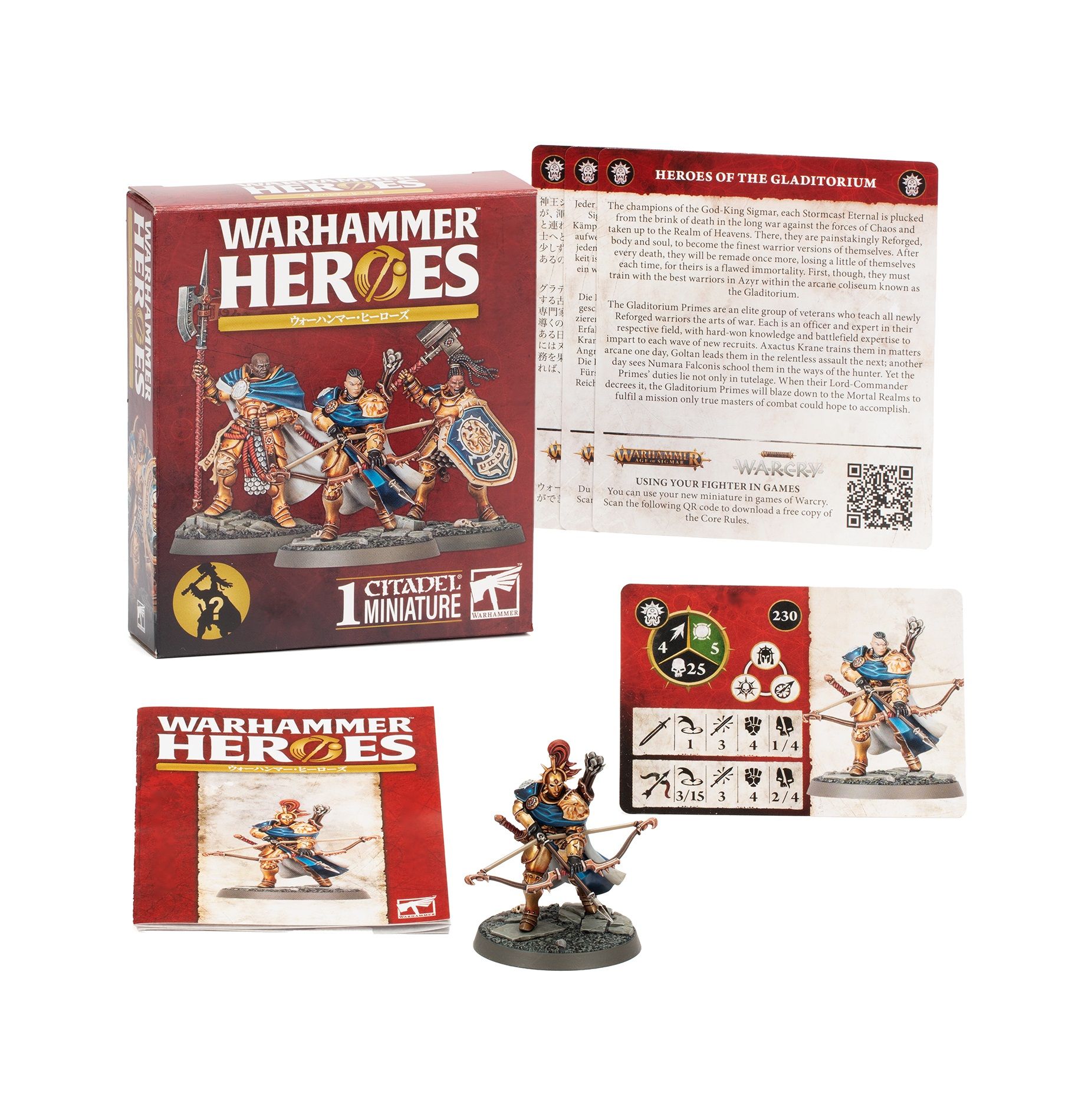 Warhammer Heroes: Stormcast Eternals Figure Box (Set of 8) – Good