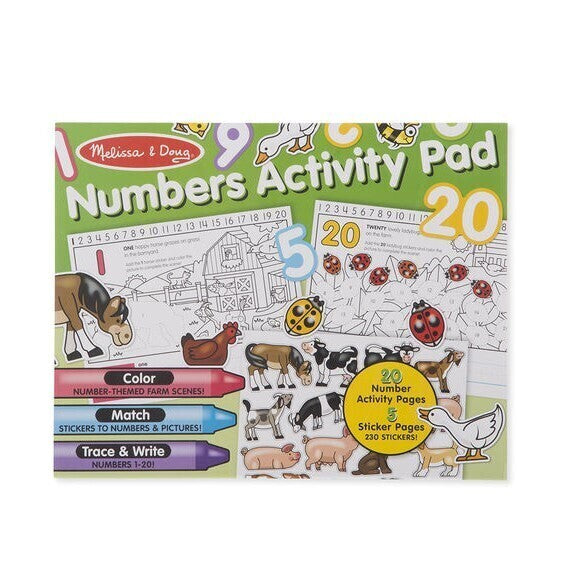 Melissa & Doug - Numbers Activity Pad - Good Games