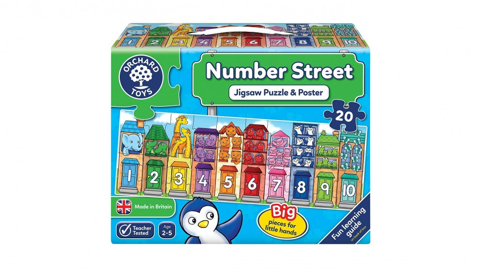 Number Street Jigsaw: Orchard Jigsaws - Good Games