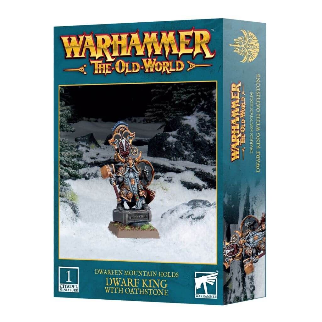 Dwarfen Mountain Holds: Dwarf King With Oathstone (10-16) - Good Games