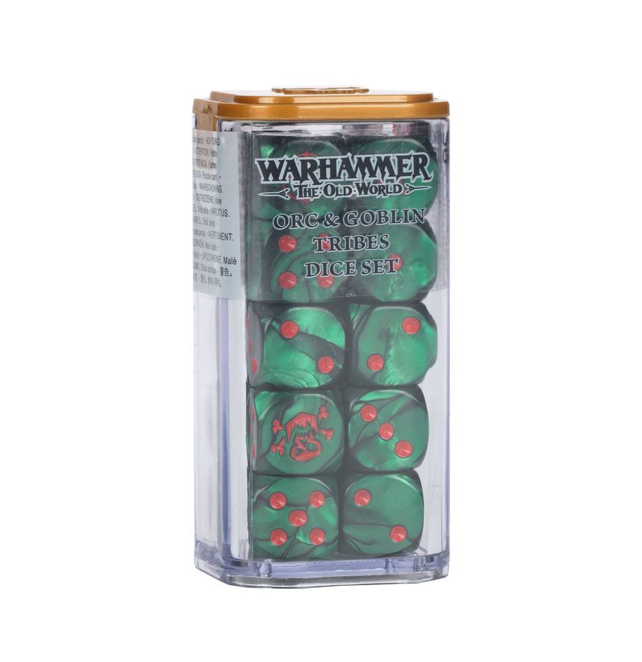 The Old World: Orc &amp; Goblin Tribes Dice (45391) - Good Games