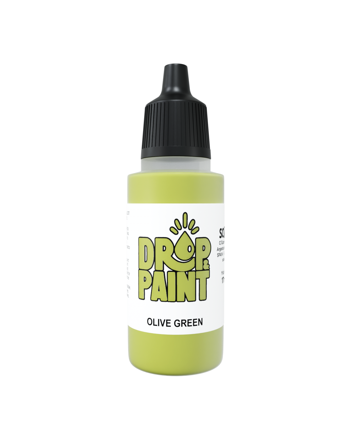 Scale 75 Drop and Paint 17ml - Olive Green - Good Games