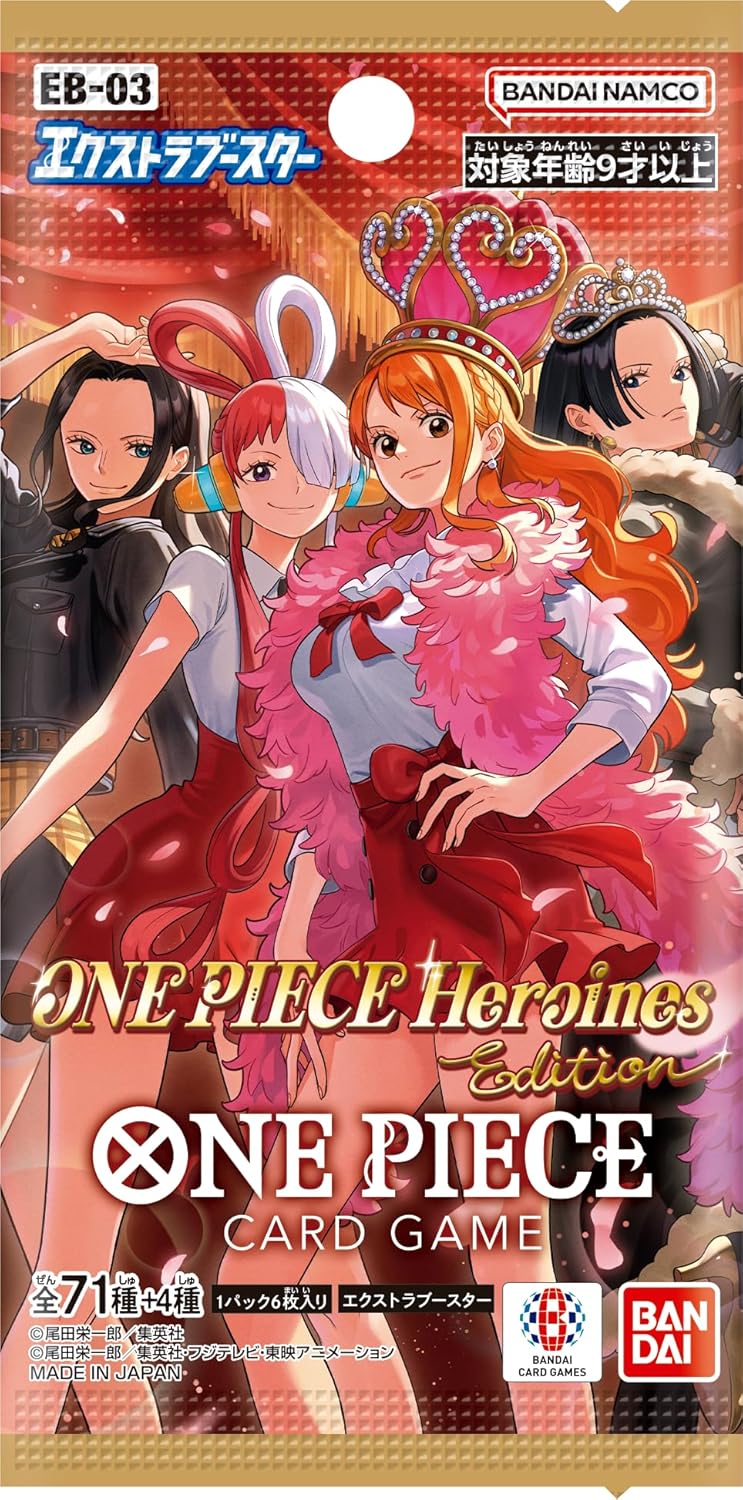 One Piece Card Game Extra Booster Box Heroines Edition EB-03 BANDAI Japan