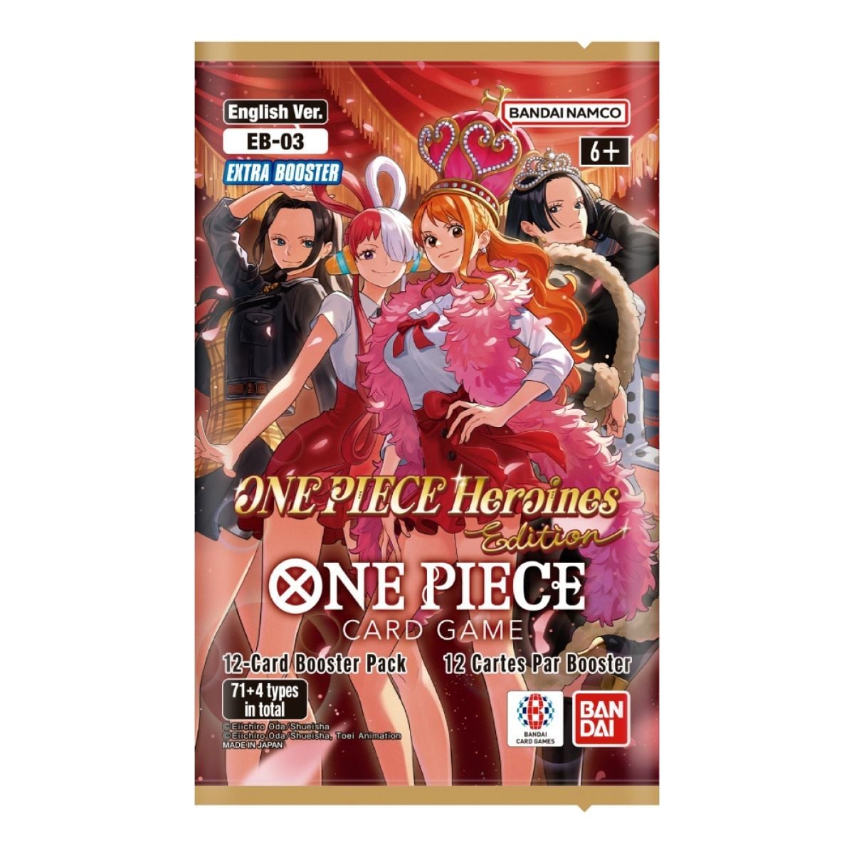 One Piece Card Game: Extra Booster Box – Heroines Edition [EB-03]