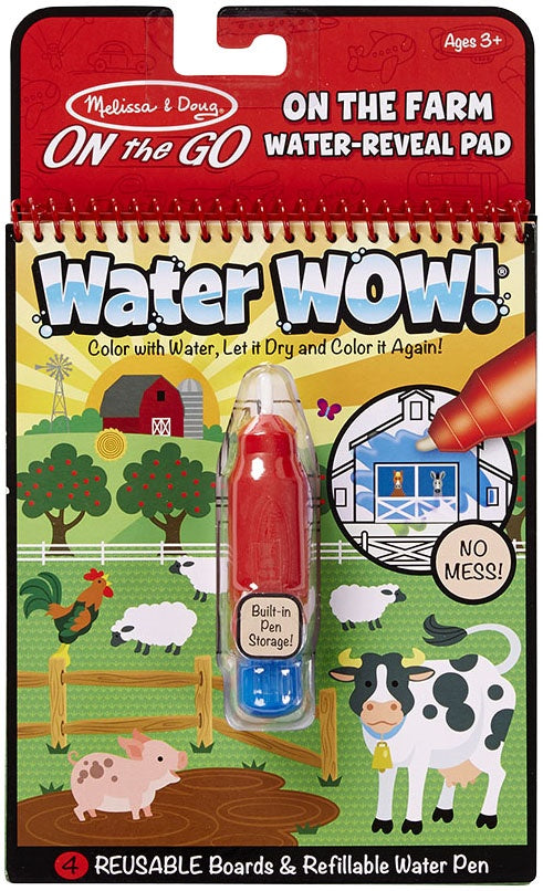 Melissa & Doug - On The Go - Water WOW! - Farm - Good Games