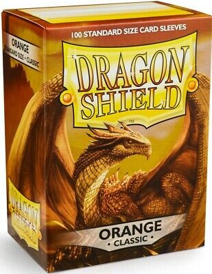 Dragon Shield - Standard Sleeves (100) - Orange