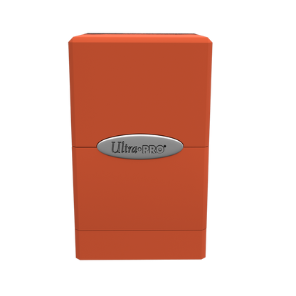 Ultra PRO Classic Satin Tower Deck Box - Pumpkin Orange - Good Games