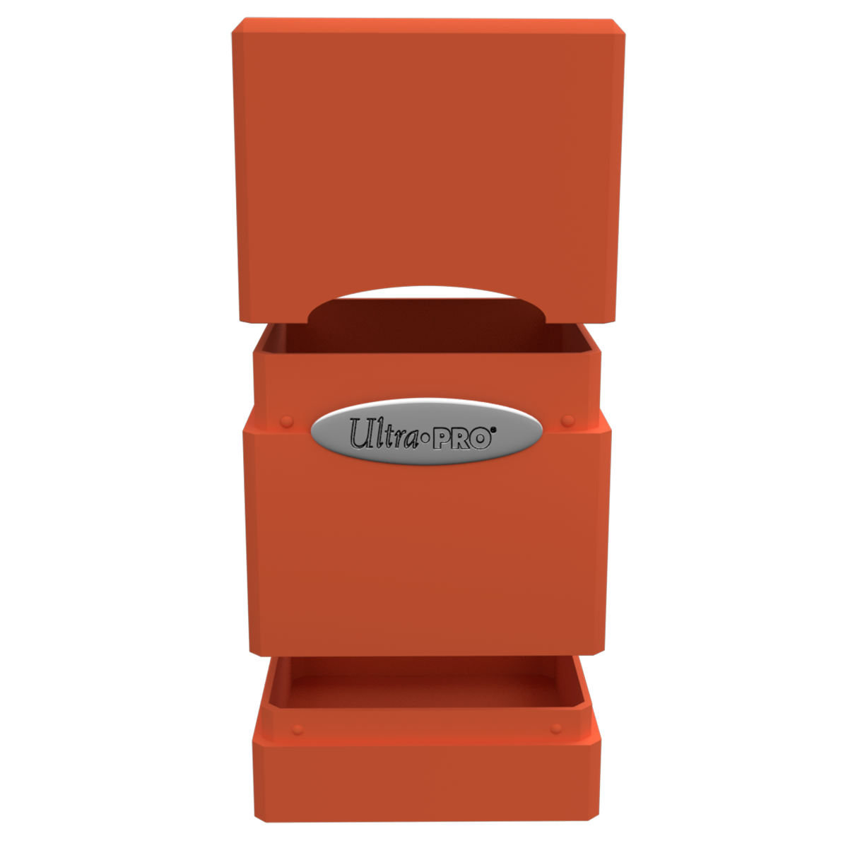 Ultra PRO Classic Satin Tower Deck Box - Pumpkin Orange - Good Games