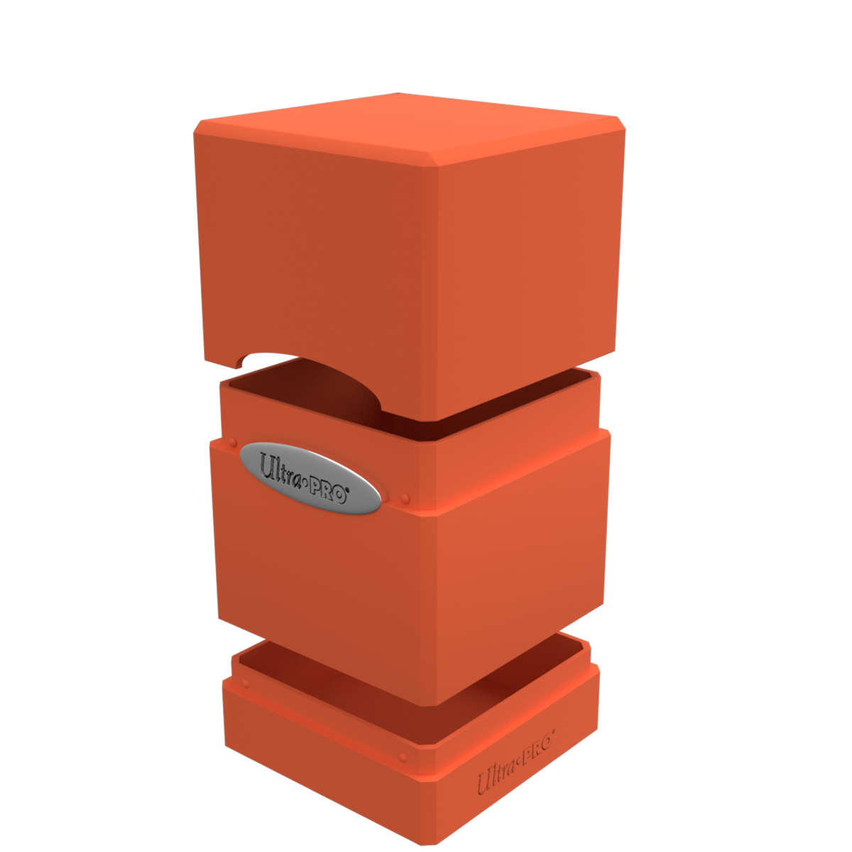 Ultra PRO Classic Satin Tower Deck Box - Pumpkin Orange - Good Games