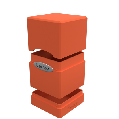 Ultra PRO Classic Satin Tower Deck Box - Pumpkin Orange - Good Games