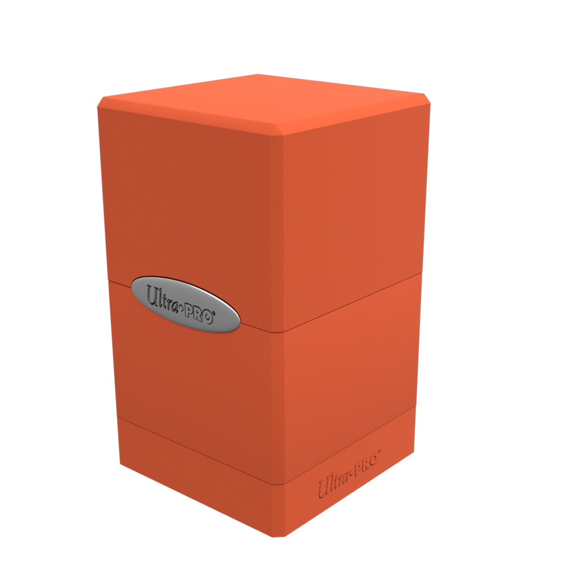 Ultra PRO Classic Satin Tower Deck Box - Pumpkin Orange - Good Games