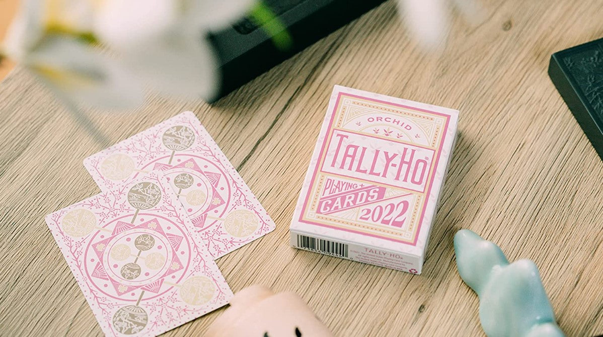 Tally Ho Orchid Playing Cards - Good Games