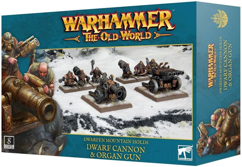 Dwarfen Mountain Holds: Dwarf Cannon &amp; Organ Gun (10-14)