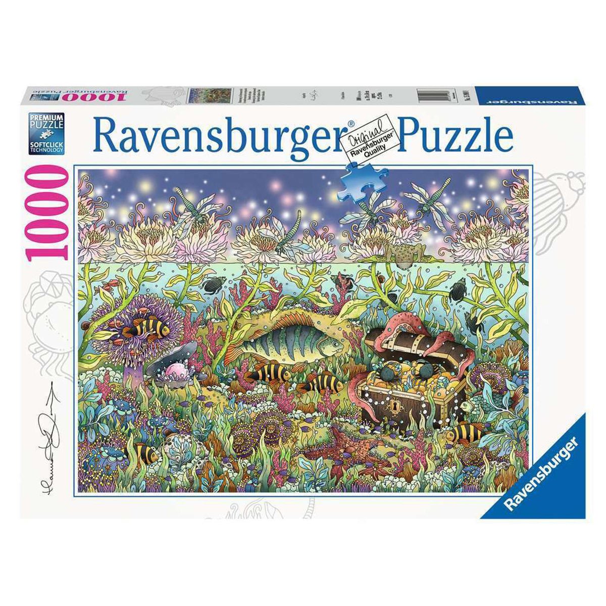 Ravensburger - Underwater Kingdom at Dusk - 1000 Piece Jigsaw - Good Games