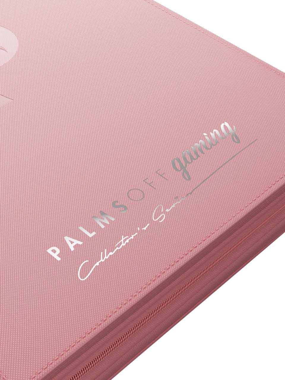 Palms Off Gaming - Collectors Series Top Loader Zip Binder - 9 Pocket - Pink