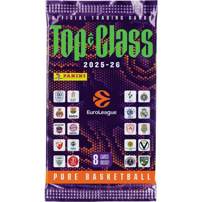 EURO League top Class 2026 Basketball Trading Card Booster Box