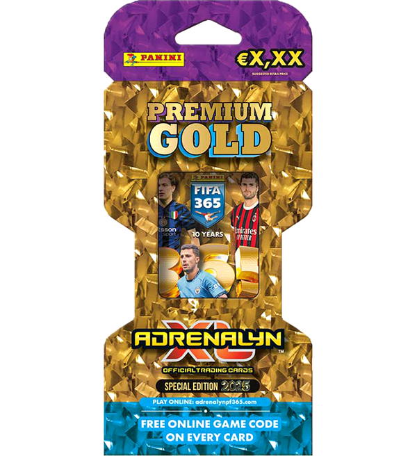FIFA 365 Adrenalyn XL 2025 Soccer Premium Gold Packets