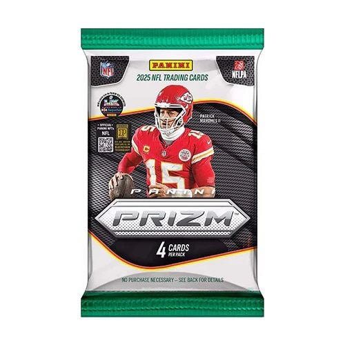 Panini 2025 Prizm Football Counter Display Booster Box