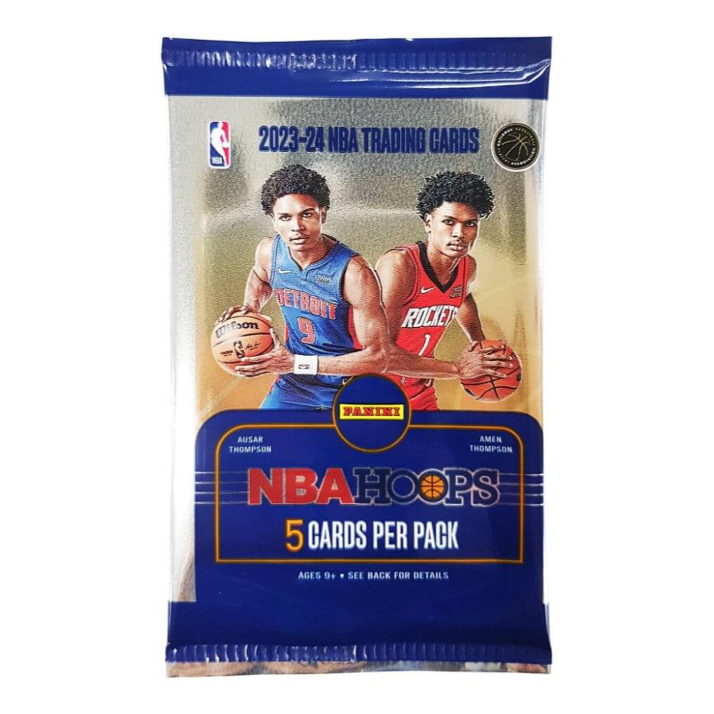 Panini 2023-2024 Hoops Basketball GRAVITY FEED. 5 x card per pack