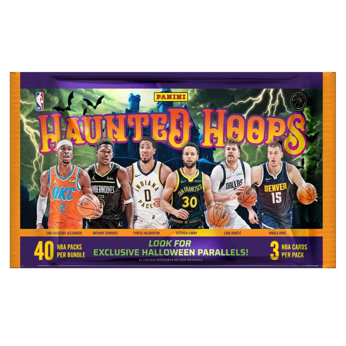 Panini 2024 Haunted HOOPS Basketball - 40 Pack
