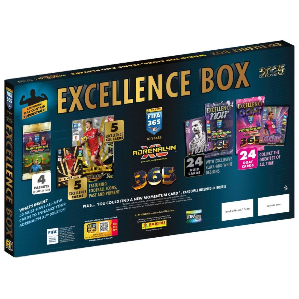 Panini FIFA 365 Adrenalyn XL 2026 Soccer - Excellence Box (Preorder)