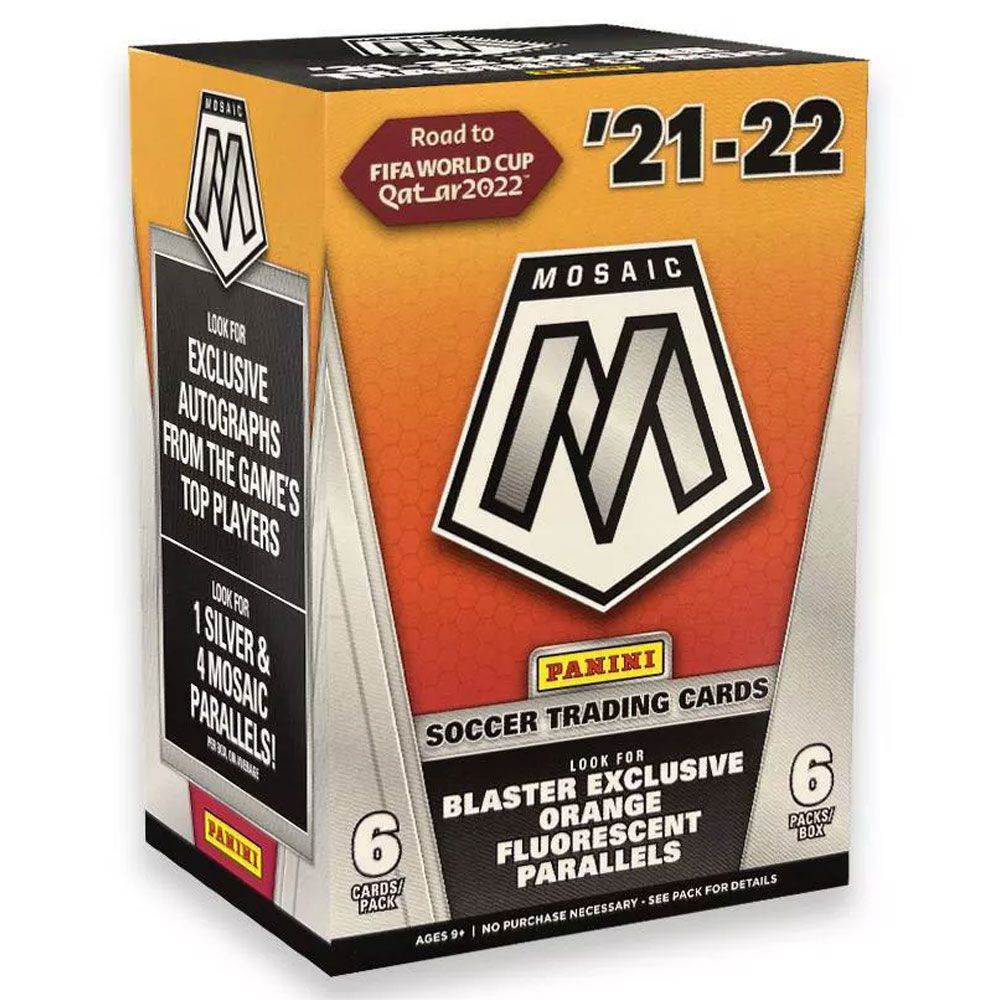 2021-2022 Panini Mosaic Soccer Blaster Box