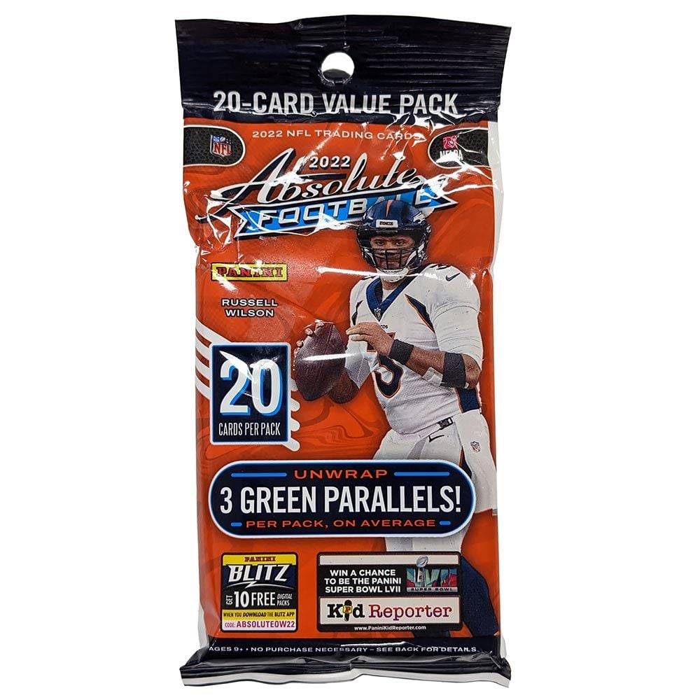 2022 Panini NFL Absolute Football fat pack