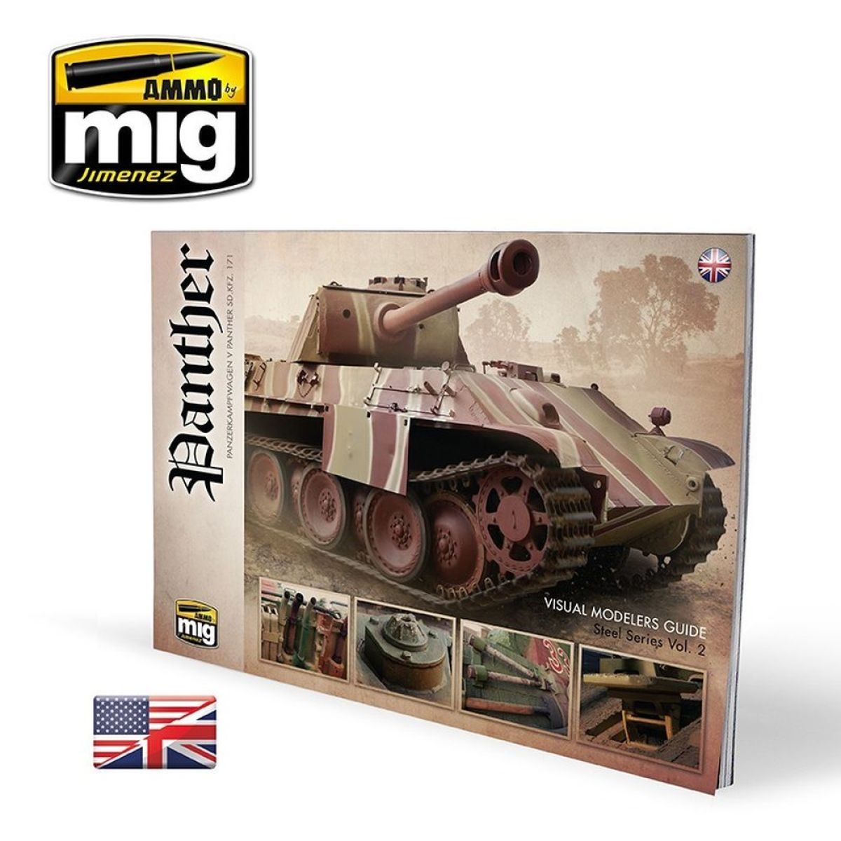 Ammo by MIG - Book - Panther – Visual Modelers Guide (Preorder) - Good Games