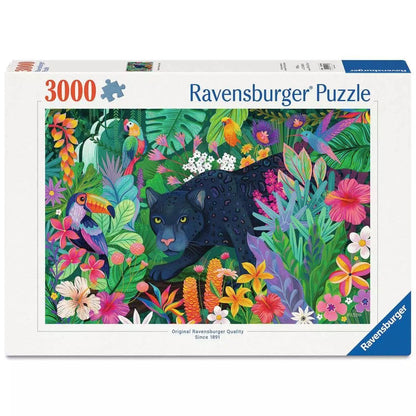 Ravensburger - Panther in the Blooming Jungle 3000 Piece Jigsaw