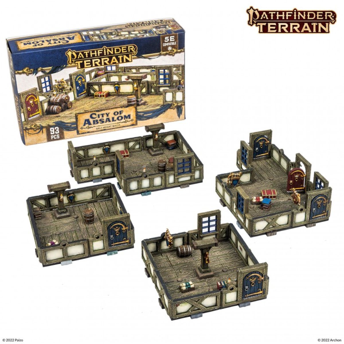 Dungeons &amp; Lasers: Pathfinder Terrain City of Absolem