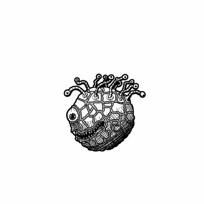 Pinfinity Dungeons & Dragons Classic Beholder AR Pin - Good Games