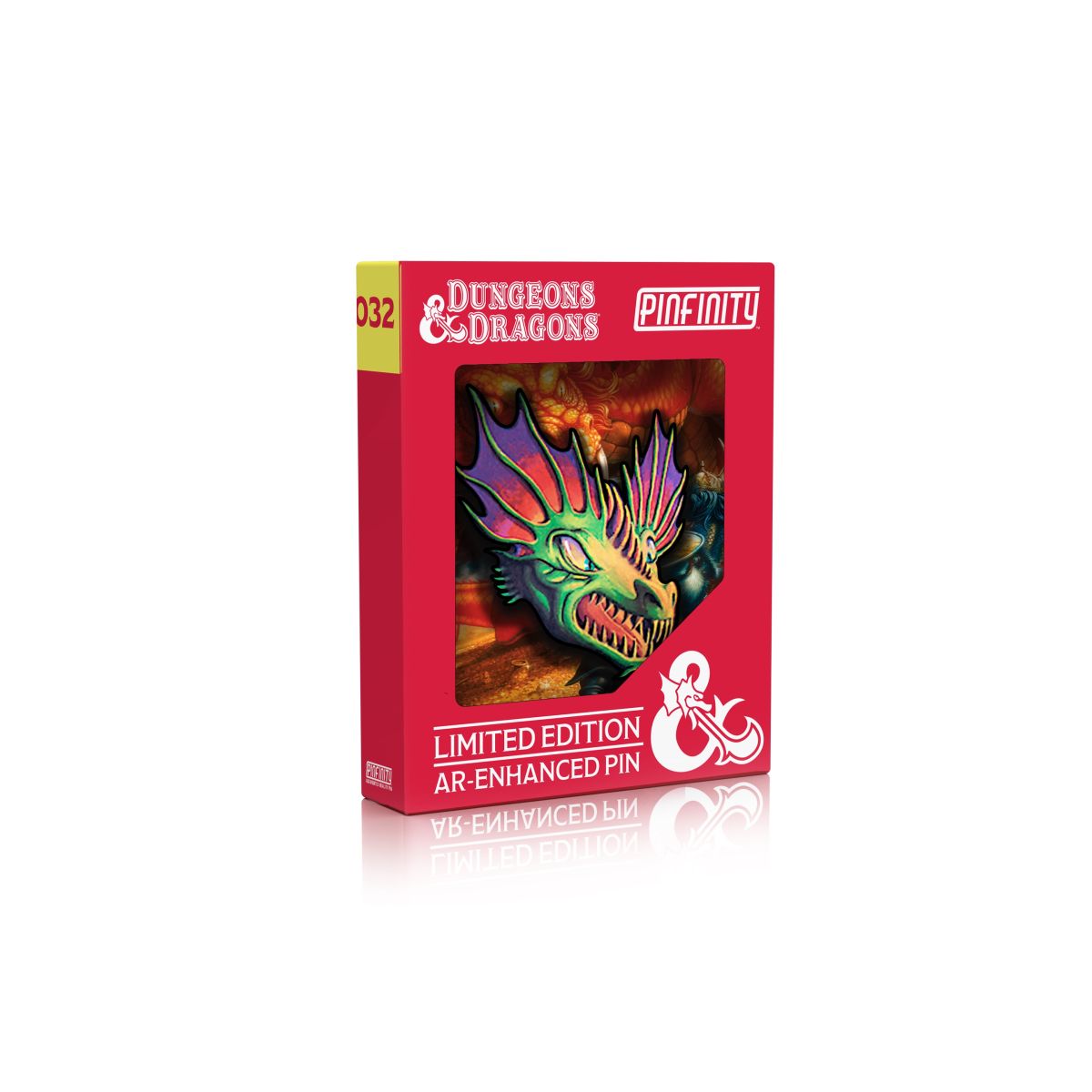 Pinfinity Dungeons & Dragons Classic Dragon AR Pin - Good Games