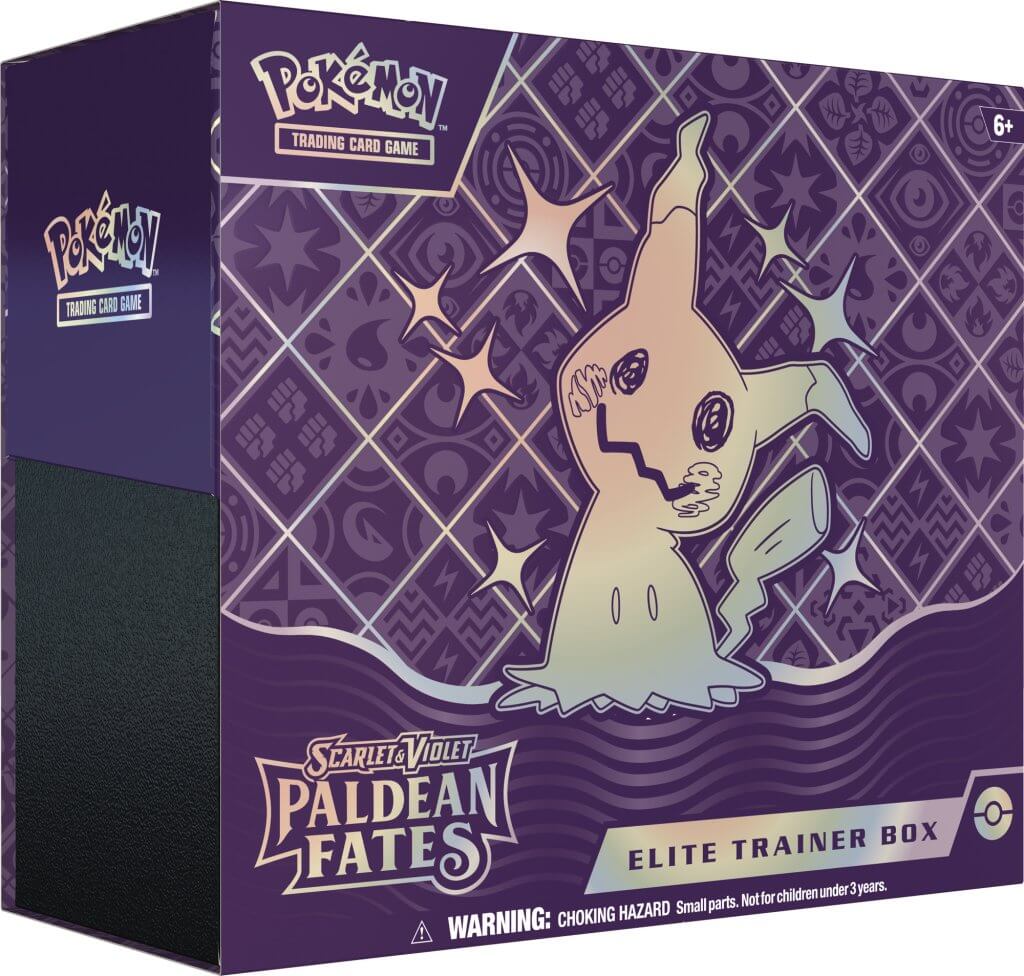 Pokemon TCG - Scarlet &amp; Violet - Paldean Fates Elite Trainer Box